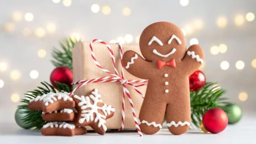 galletas de jengibre y navidad