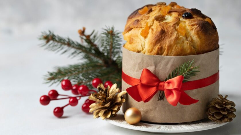 pan dulce panettone navidad